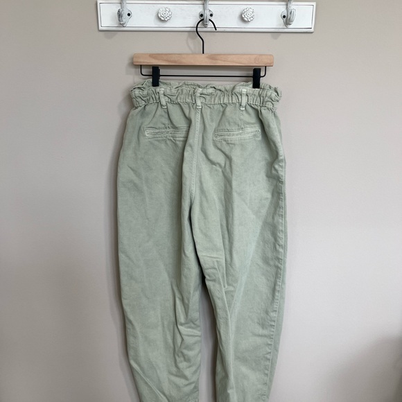 Women’s Zara Mint Elastic Waist Jeans - Size 10 - Picture 6 of 7